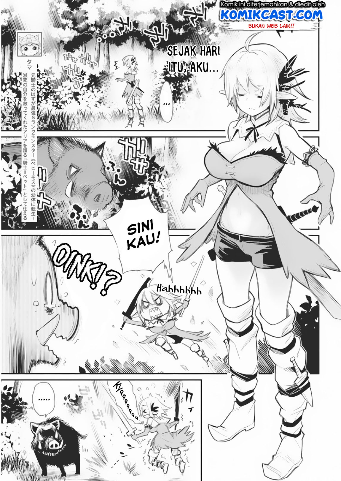 S-Rank Monster no Behemoth Dakedo, Neko to Machigawarete Erufu Musume no Kishi (Pet) Toshite Kurashitemasu Chapter 17 Gambar 5